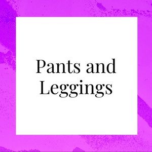 Used pants and leggings